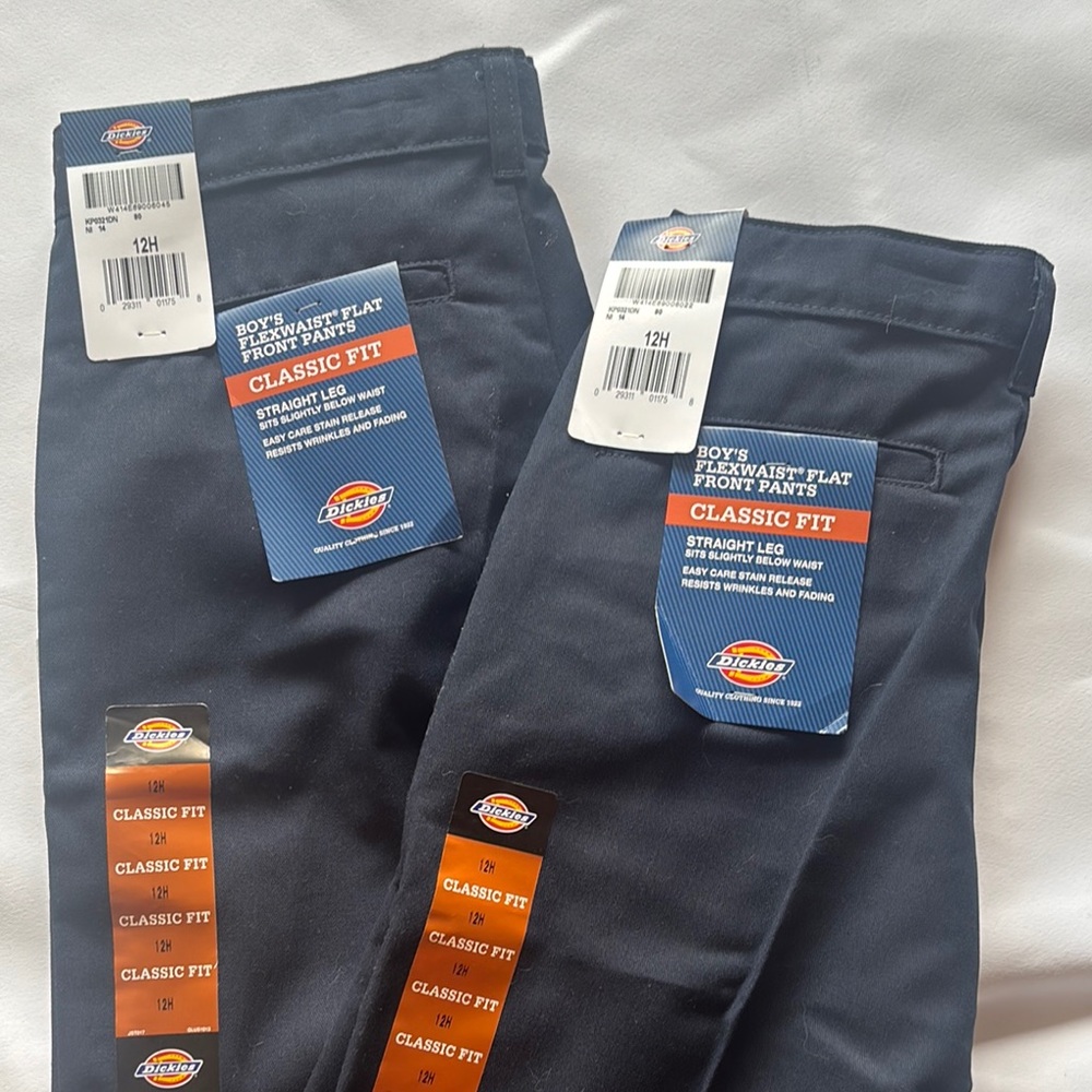Dickies Boys' Classic Navy Trousers